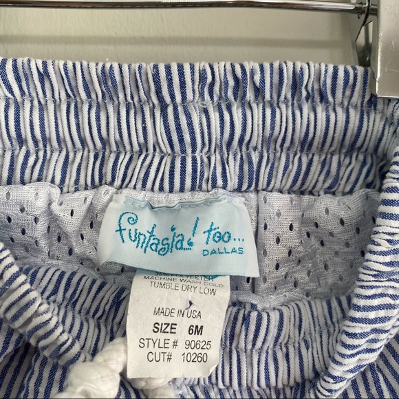 Seersucker Swim Shorts - Picture 4 of 6